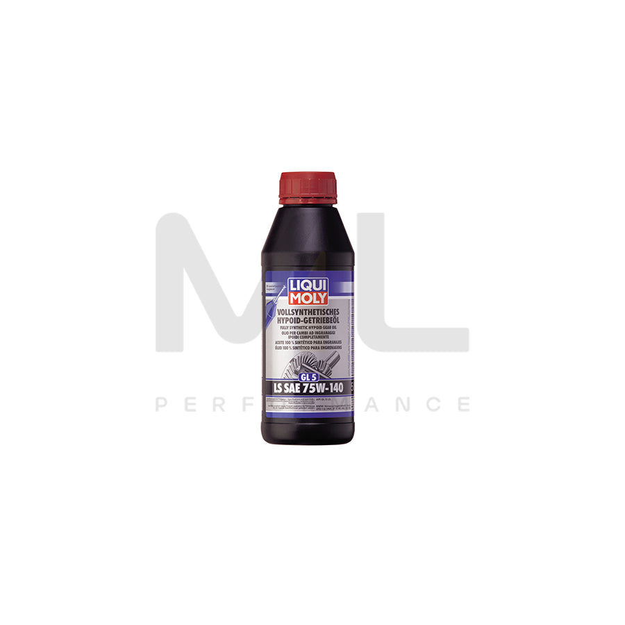 Liqui Moly Fully Synthetic Hypoid Gear Oil GL5 lS SAE 75W 140 1l