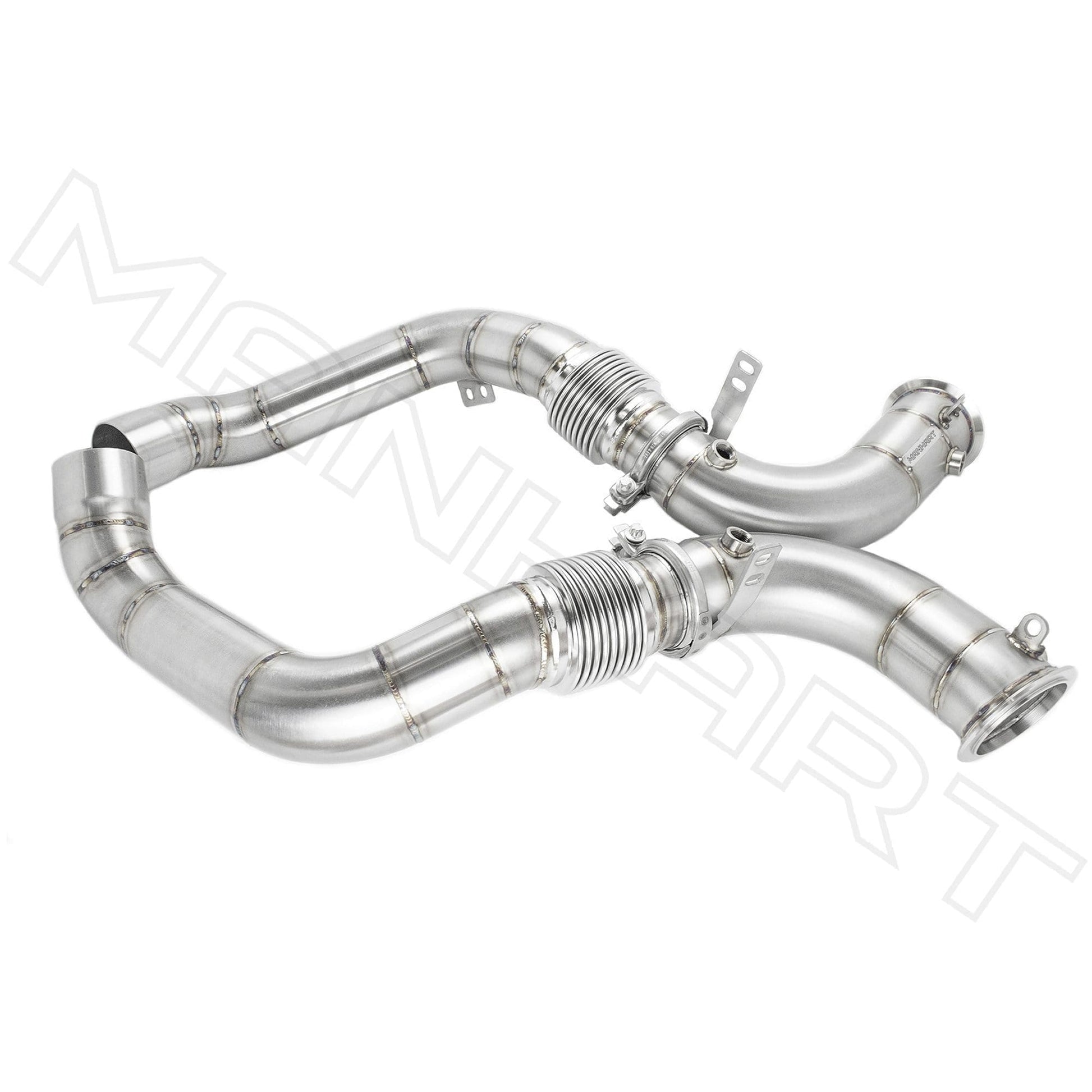 MANHART MH5F9011100_M5 DOWNPIPES RACE FOR BMW F90 M5 (COMPETITION / CS) CAT-REPLACEMENT (PART 1 OF 2)