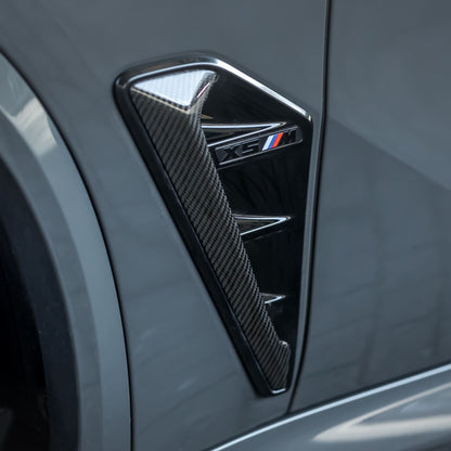 MANHART MH2F9511228 CARBON TWO-PIECE FENDER SIDE BLADES FOR BMW F95 X5M (COMPETITION)