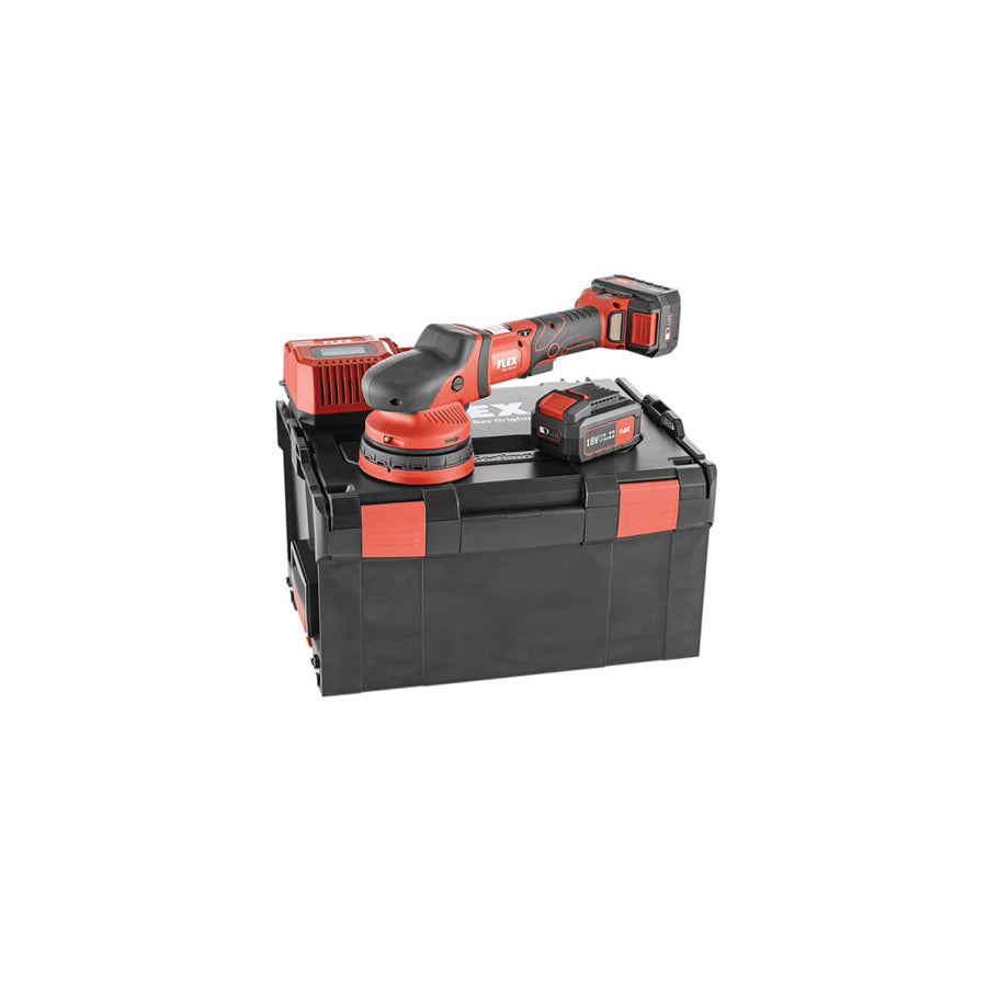 Flex Power Tools FLX465070 XCE 8125 18.0-EC Random Orbital Polisher 18V 2 x 5.0Ah Li-ion | ML Performance US