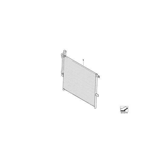 Genuine BMW 64538377648 E46 E83 Condenser Air Conditioning (Inc. X3 3.0sd, 320Cd & 318d) | ML Performance US Car Parts
