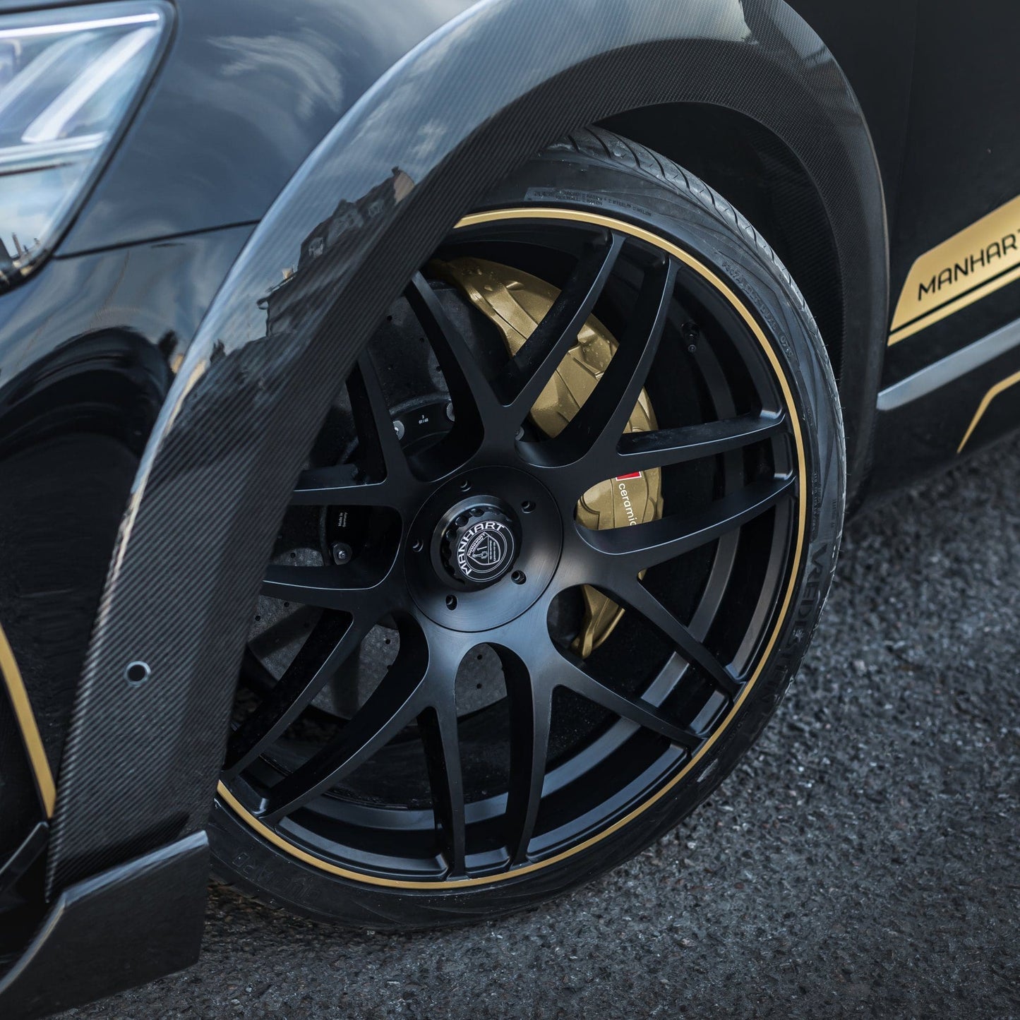 MANHART MHRRSQ822105 CLASSIC LINE RIMS FOR AUDI RSQ8  MATTE BLACK