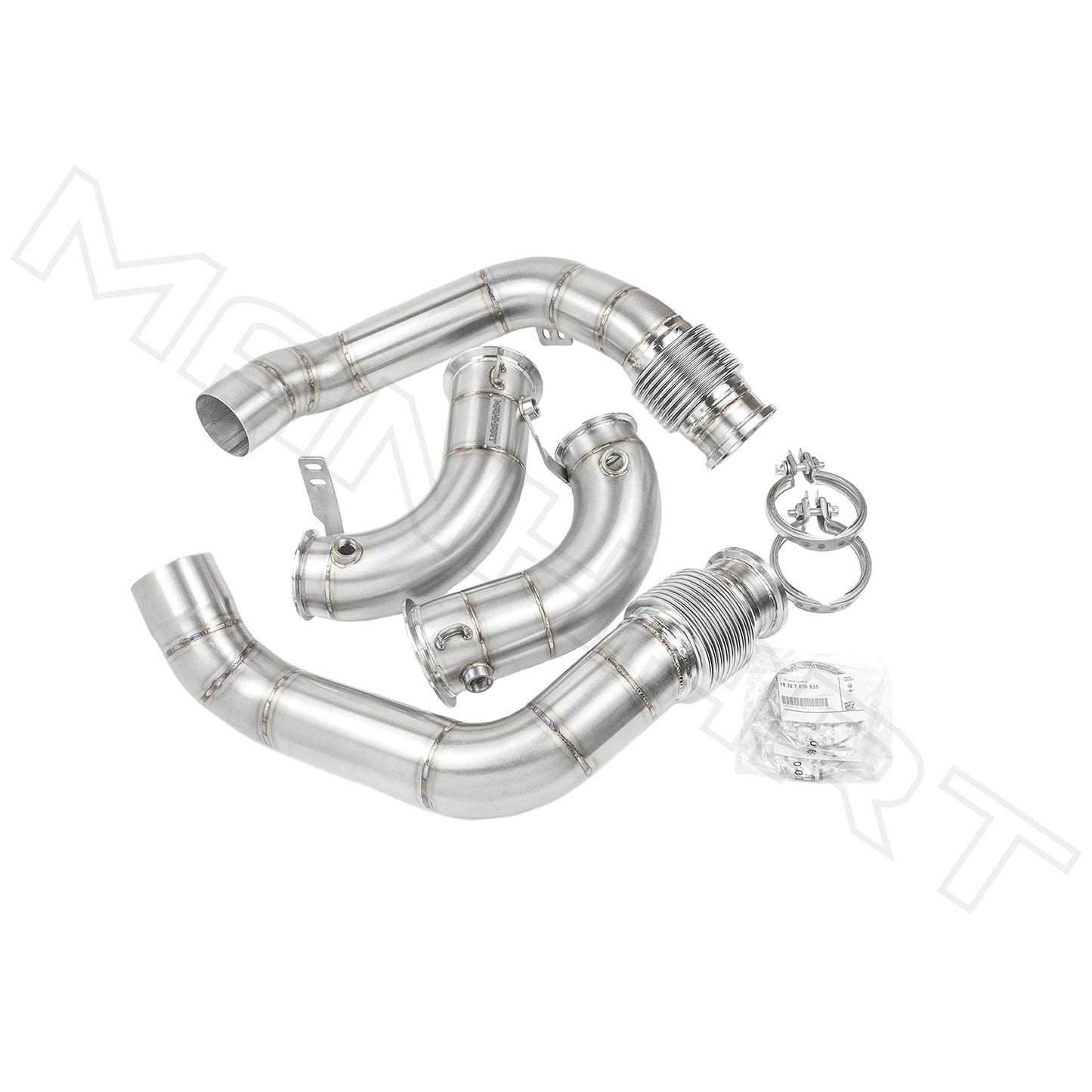 MANHART MH5F9011100_M5 DOWNPIPES RACE FOR BMW F90 M5 (COMPETITION / CS) CAT-REPLACEMENT (PART 1 OF 2)