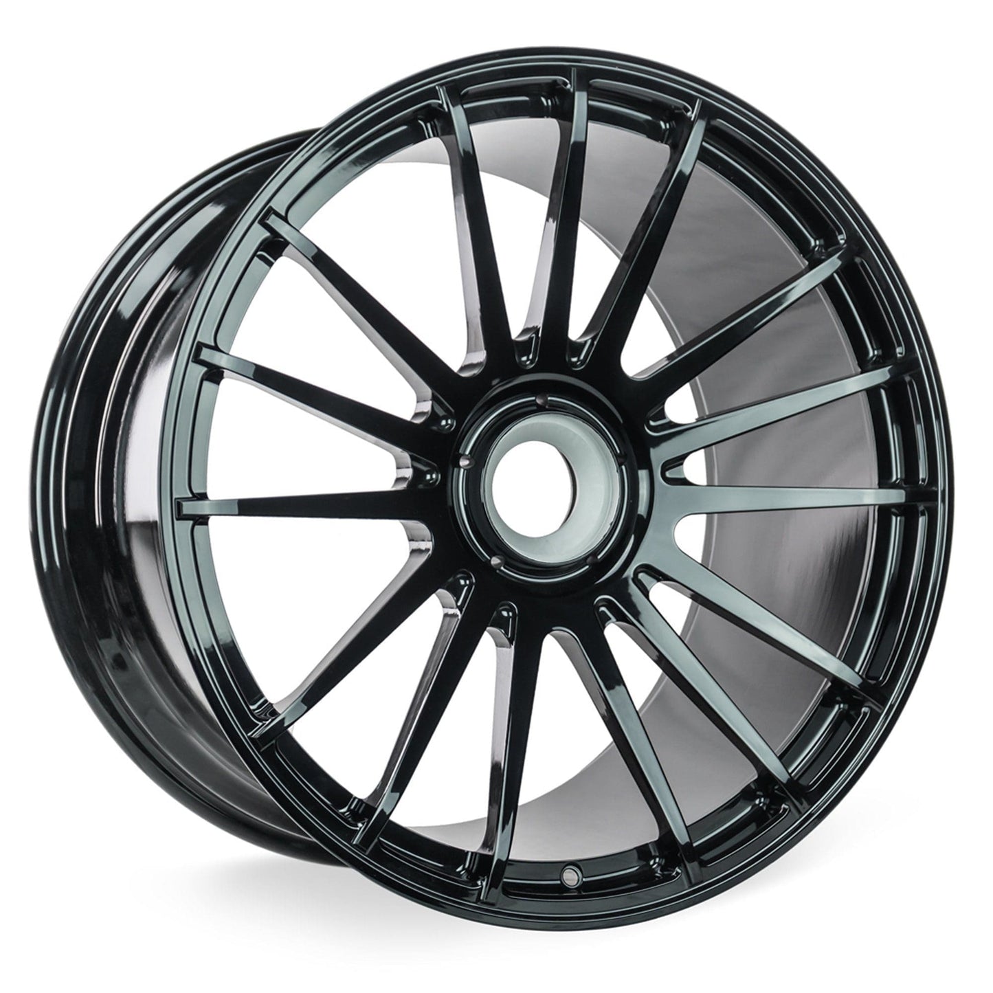 MANHART MHR991LVL1100 LEVELLA LVL1.1 MONOBLOCK RIM SET FOR PORSCHE 911 TURBO (S)  GLOSS BLACK