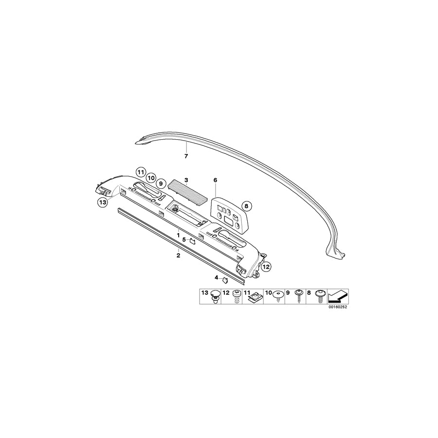 Genuine BMW 54629140726 E93 E93 Covers For Rollbar JADEGRAU (Inc. 320i, 335i & 328i) | ML Performance US Car Parts