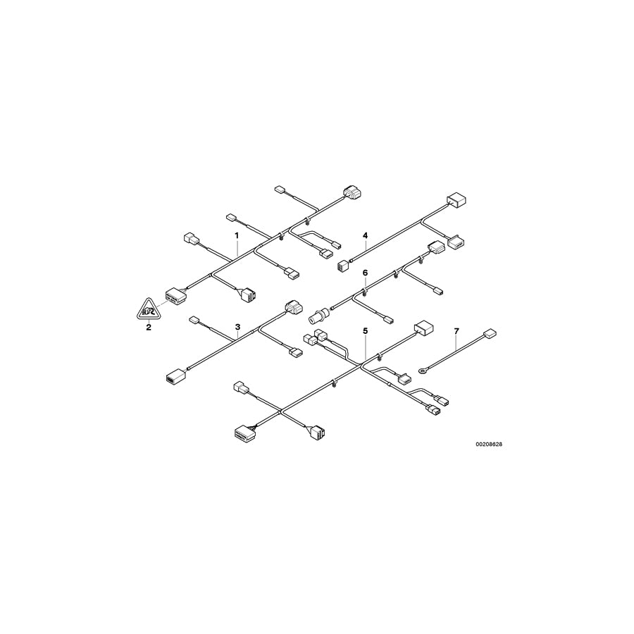 Genuine BMW 61129226242 E89 Ground Cable (Inc. Z4 30i, Z4 28i & Z4 35i) | ML Performance US