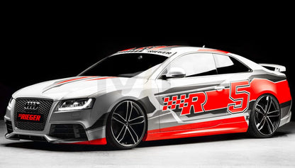 Rieger 00055430 Audi B8 B81 Front Bumper (A5 & S5) 9 | ML Performance UK Car Parts