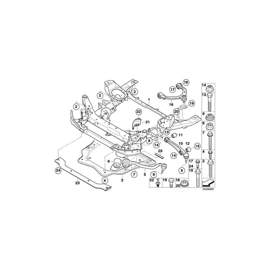Genuine BMW 31146785466 E71 Heat Protection Plate Right (Inc.  & X6 35iX) | ML Performance US Car Parts
