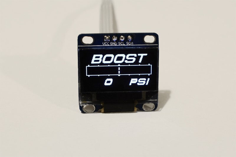 Zada Tech OLED 1.3" Digital Single boost gauge (Psi) // incl. sensor 