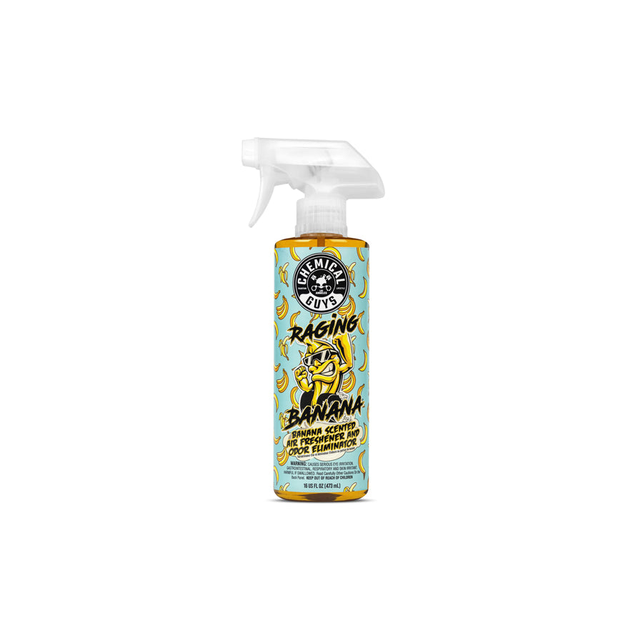 Chemical Guys Raging Banana Air Freshener & Odor Eliminator 16 oz | ML Performance US Car Parts
