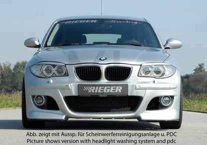 Rieger 00035009 BMW 1 Series E87 Front Bumper 5 | ML Performance UK Car Parts