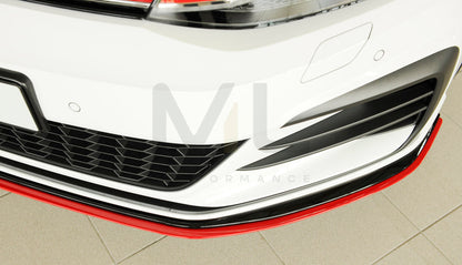 Rieger 00059515 VW Mk7 Golf GTI-TCR Front Splitter 7 | ML Performance UK Car Parts