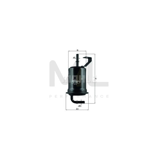 MAHLE ORIGINAL KL 536 Fuel filter In-Line Filter | ML Performance Car Parts