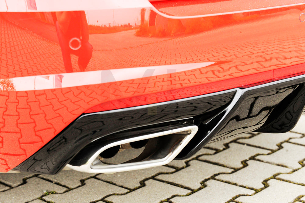 Rieger 00088087 Skoda 5E Octavia RS Rear Diffuser 4 | ML Performance UK Car Parts