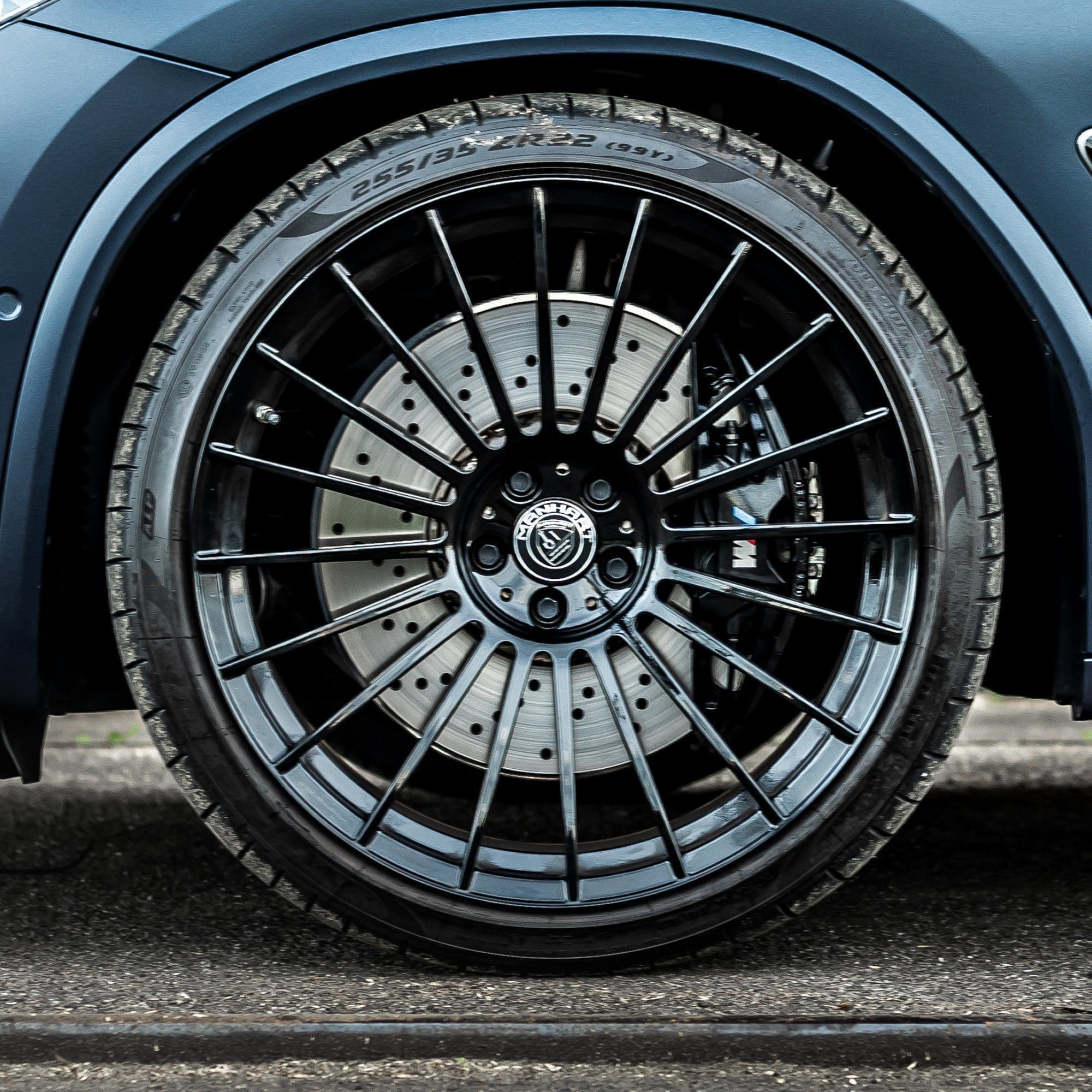 MANHART MHALPX311000 ALPINA RIMS – MATTE BLACK FOR BMW X3 – ML