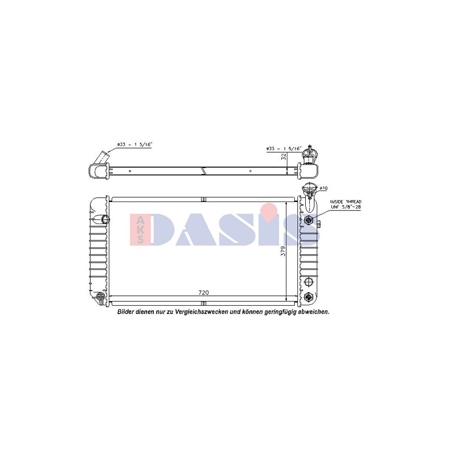 AKS Dasis 520052N Engine Radiator For Chevrolet Lumina Apv Mpv | ML Performance US