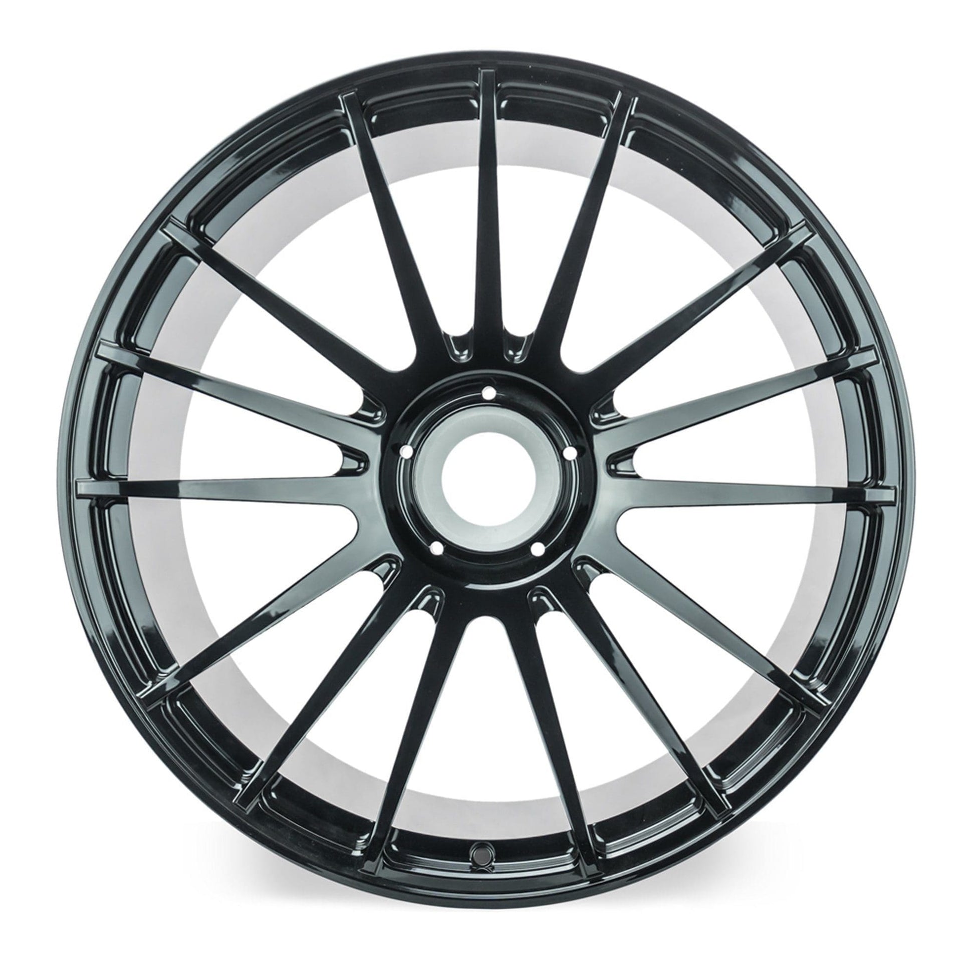 MANHART MHR991LVL1100 LEVELLA LVL1.1 MONOBLOCK RIM SET FOR PORSCHE 911 TURBO (S)  GLOSS BLACK