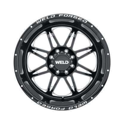 Weld W70222082BCA Cheyenne Xt Wheel 22x12 8x165.1 ET-51 BS4.5 Gloss Black & Contrast Cut