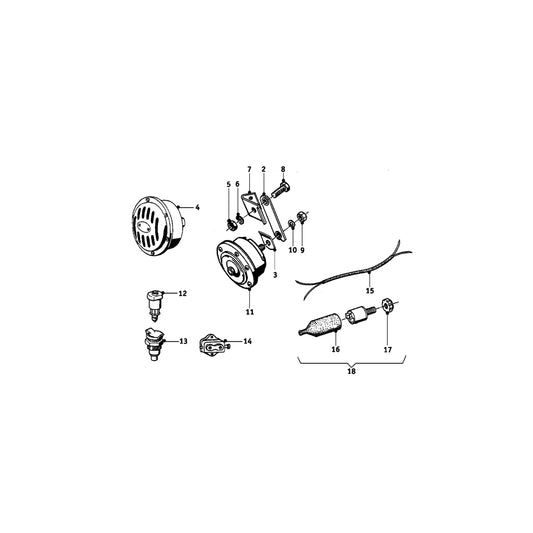 Genuine BMW 61138060106 Plug Housing (Inc. R50, R60/2 & R 80 GS) | ML Performance US
