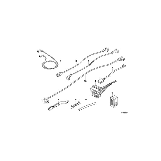 Genuine BMW 61119111844 E70 E70 Rgb Wire L= 4910 MM (Inc. X5 50iX, X5 3.0si & X5 3.0d) | ML Performance US Car Parts