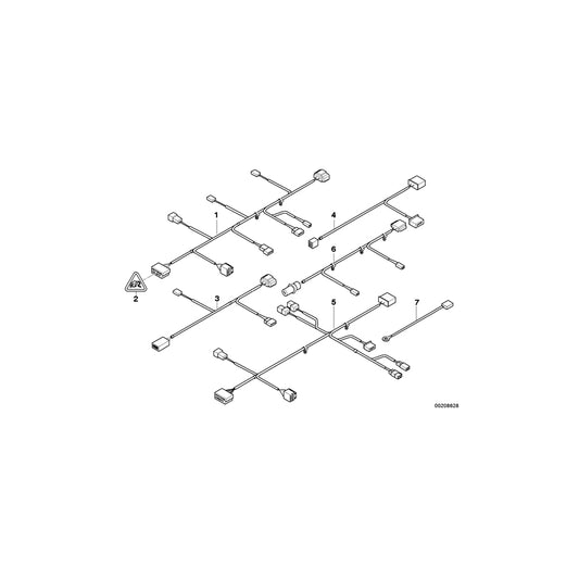 Genuine BMW 61129123794 E93 Wiring Set Seat, Driver'S Side (Inc. 325i, 328i & 335i) | ML Performance US Car Parts