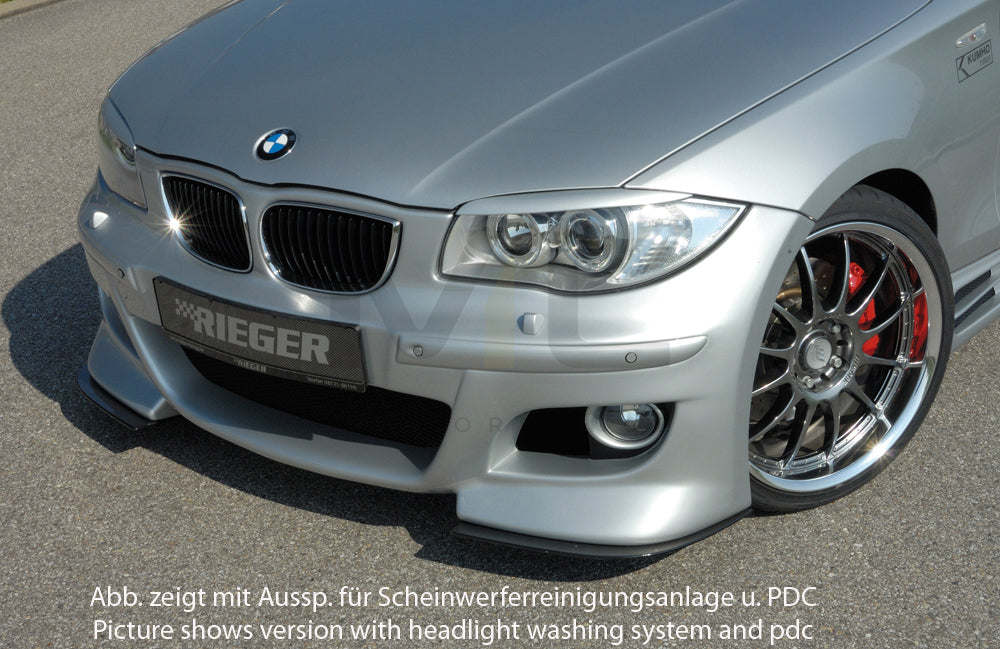 Rieger 00035009 BMW 1 Series E87 Front Bumper 3 | ML Performance UK Car Parts