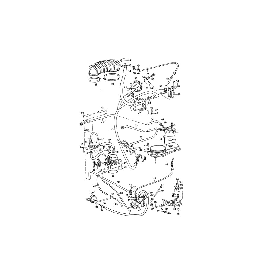 Genuine Porsche Auxiliary Air Valve Regulator Porsche 911 / 930 ML