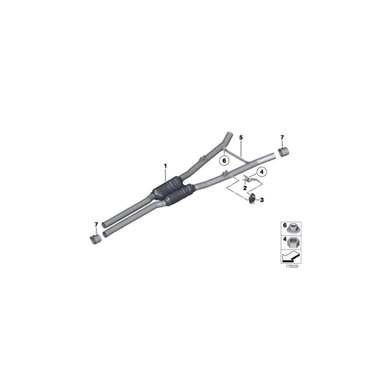 Genuine BMW 18207585755 F01 F02 Rod (Inc. 740i & 740Li) | ML Performance US Car Parts