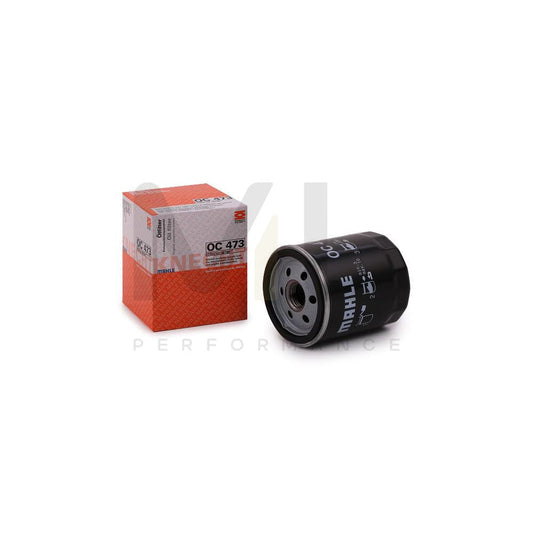 MAHLE ORIGINAL OC 473 Oil Filter Spin-on Filter, with one anti-return valve | ML Performance Car Parts