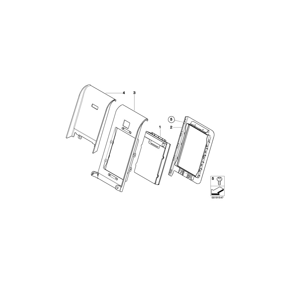 Genuine BMW 51217069230 E60 E67 Torx Bolt ISA M6X20 (Inc. M5, 760LiS & 520i) | ML Performance US Car Parts