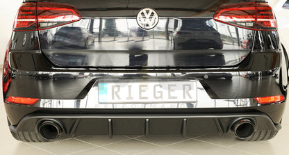 Rieger 00059589 VW Mk7 Golf GTI Rear Diffuser 5 | ML Performance UK Car Parts