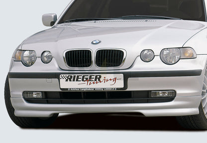 Rieger 00050301 BMW 3 Series E46 Front Splitter 1 | ML Performance UK Car Parts
