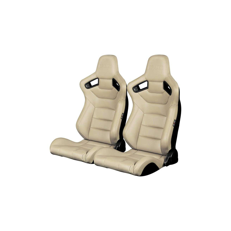 BRAUM Elite Series Racing Seats (Beige) – Pair | ML Performance US Car Parts