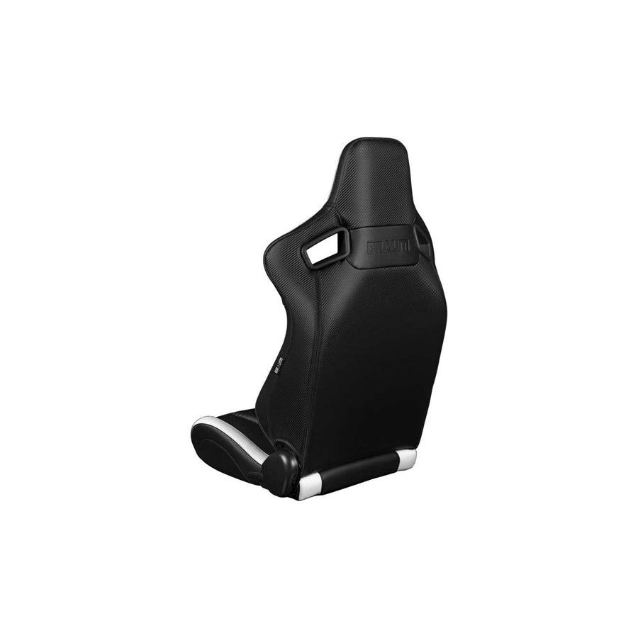 BRAUM Elite Series Racing Seats (Black & White) – Pair