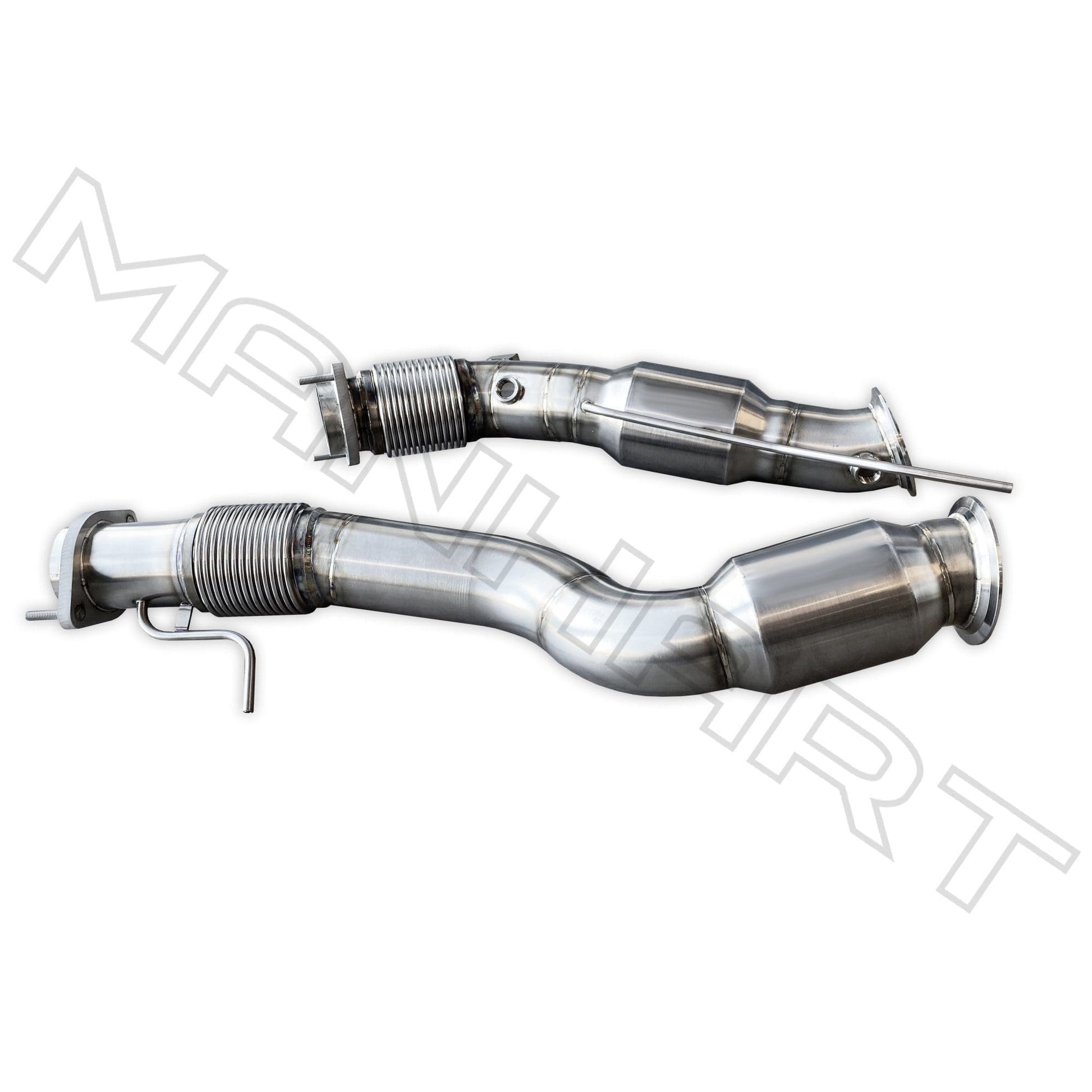 MANHART DOWNPIPES SPORT FOR BMW F97 / F98 X3 M / X4 M WITH 300 CELLS GESI CATALYTIC CONVERTERS