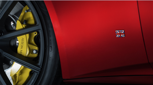 Aston Martin KY63-43548-AA AMR Rapide GB Fender Badge | ML Performance US Car Parts