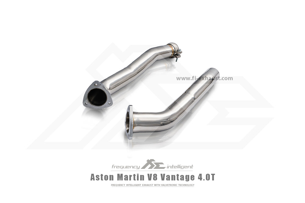 FI Exhaust Aston Martin V8 Vantage For Quad Tips Sport Exhaust Only 4