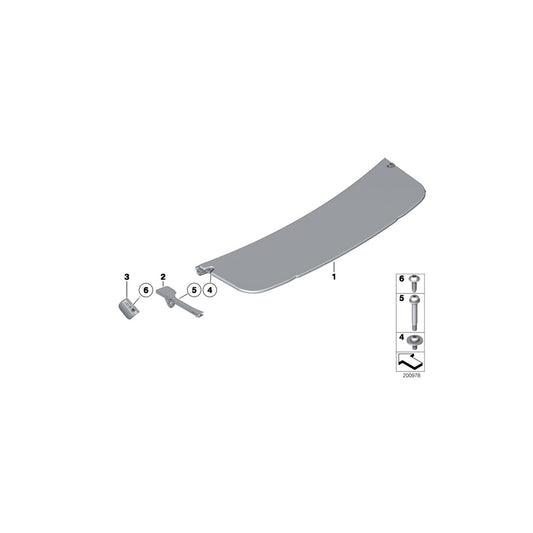 Genuine BMW 07149240154 F07 Oval-Head Screw With Washer M5 X12 (Inc. 535dX, 530d & 535i) | ML Performance US Car Parts