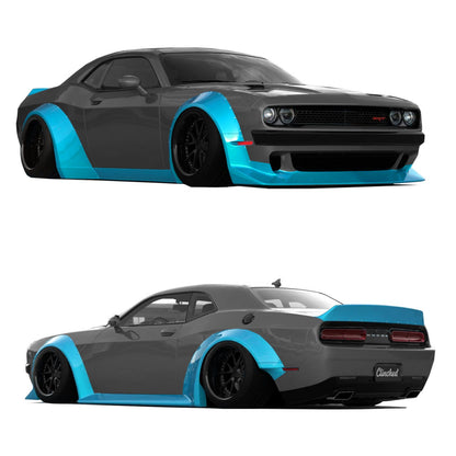 Clinched Dodge Challenger Widebody Kit | ML Performance US Car Parts