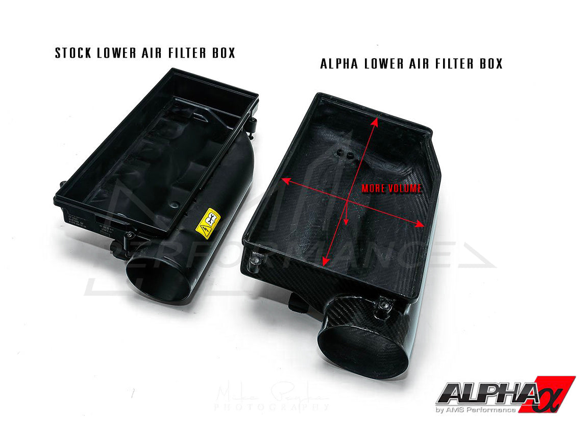 AMS Performance Mercedes-Benz AMG M157 M278 Carbon Fibre Intake System (CLS550, CLS63 & E63) - ML Performance UK