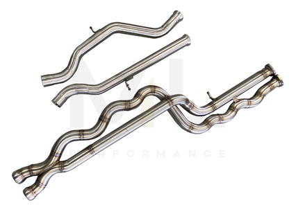 Active Autowerke BMW F80 F82 Equal Length Mid Pipe (M3 & M4) - ML Performance UK