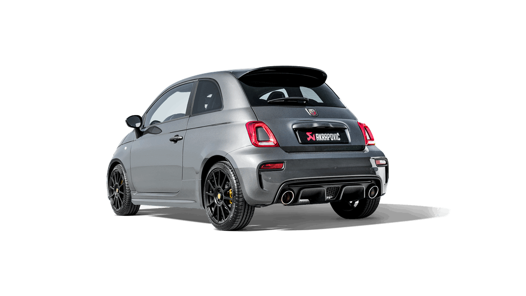 Akrapovic Abarth Stainless Steel Slip-On Exhaust System (595, 595c, Turismo) - ML Performance UK