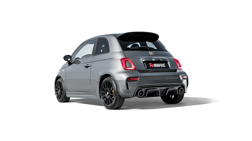 Akrapovic Abarth Stainless Steel Slip-On Exhaust System (595, 595c, Turismo) - ML Performance UK