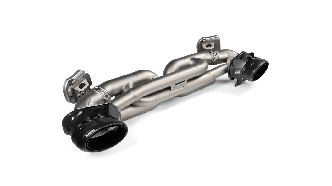 Akrapovič Porsche 992 911 Titanium Slip-On Race Line Exhaust System (Turbo & Turbo S) - ML Performance UK