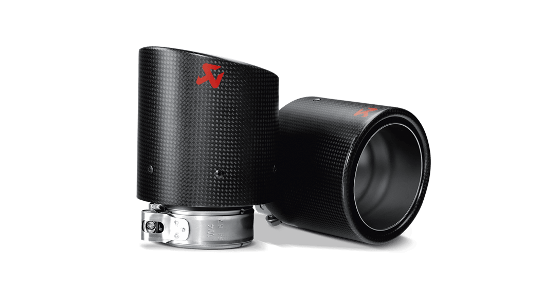 Akrapovic VW MK6 Golf Carbon Tail Pipe Set (Golf TSI, Golf GTD & Golf GTI) - ML Performance UK