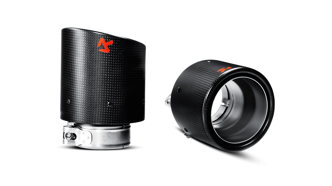 Akrapovic VW MK6 Golf Carbon Tail Pipe Set (Golf TSI, Golf GTD & Golf GTI) - ML Performance UK