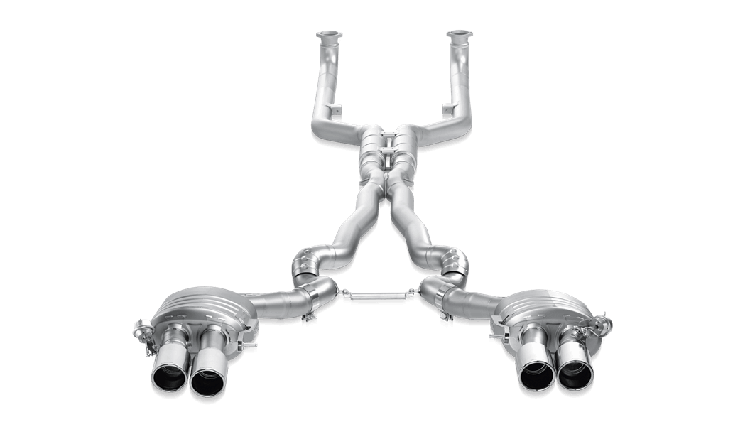 Akrapovic BMW F12 & F13 M6 2017 Evolution Line (Titanium) - MLPerformance UK