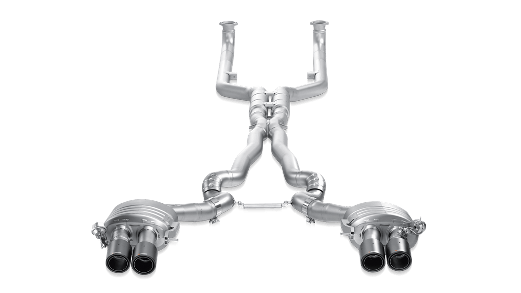 Akrapovic BMW F12 & F13 M6 2017 Evolution Line (Titanium) - MLPerformance UK