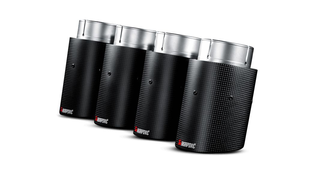 Akrapovic BMW F10 F12 Carbon/Titanium Tailpipe set (M5 & M6)