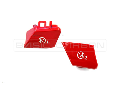Basic Carbon BMW F06 F10 F80 F82 F85 F87 M1 M2 Steering Wheel Buttons (Inc. M2, M3, M4 & X6 M) - ML Performance UK